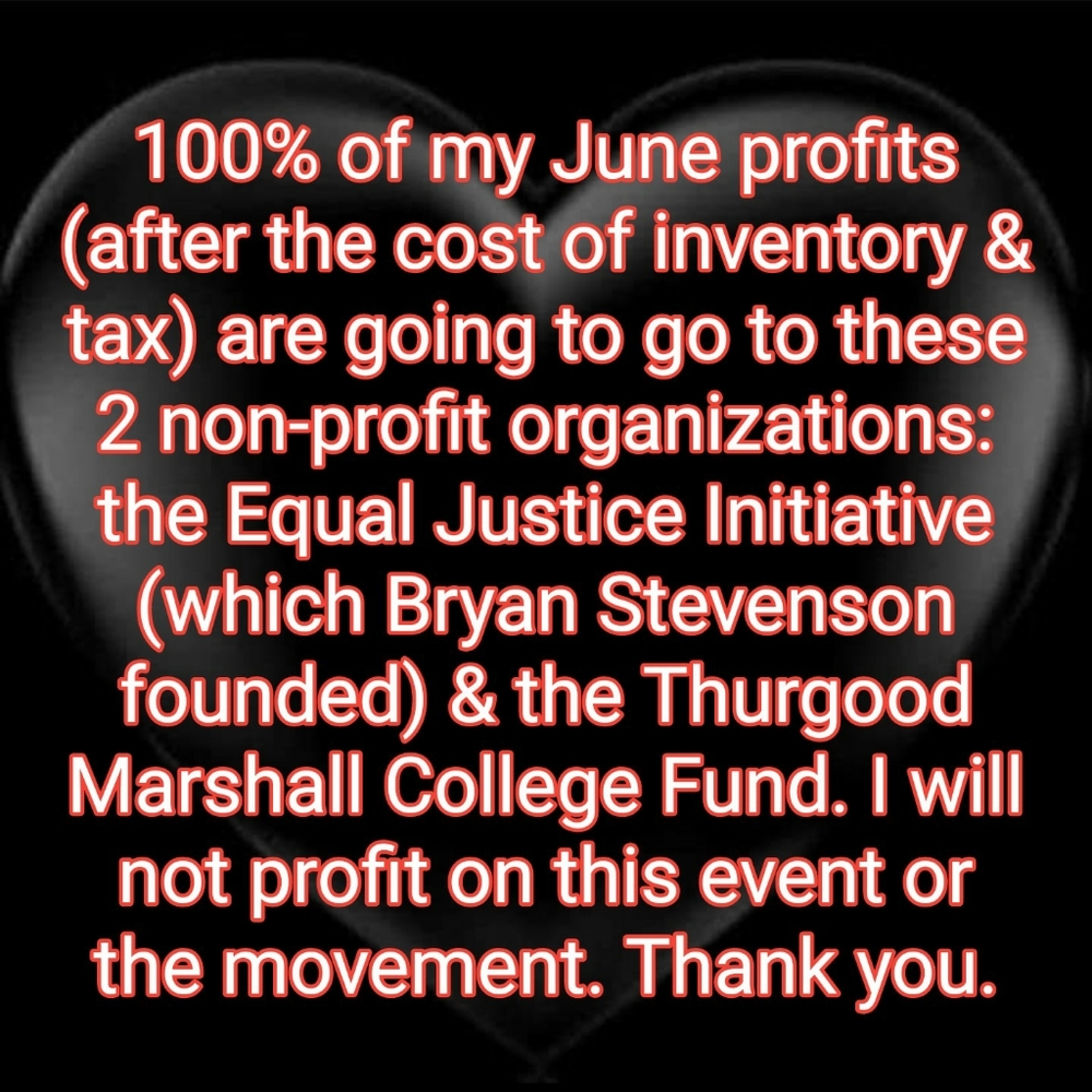 DONATION UPDATE & NEW BLACK LIVES MATTER SHIRTS - Picture 7 of 8